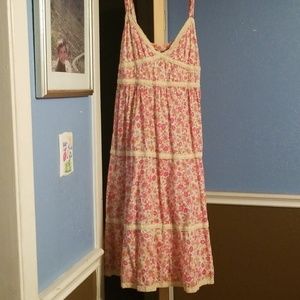 Free people lsce floral maxi sundress